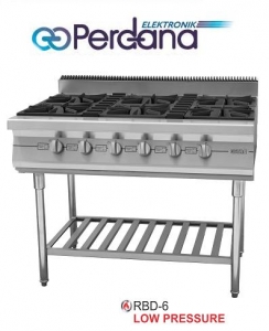 GAS OPEN BURNER GETRA RBD6