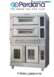 COMBI DECK OVEN + PROOFER GETRA RFL24SS+FJ10