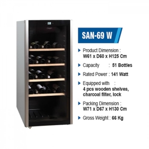 WINE COOLER SANSIO SAN69W